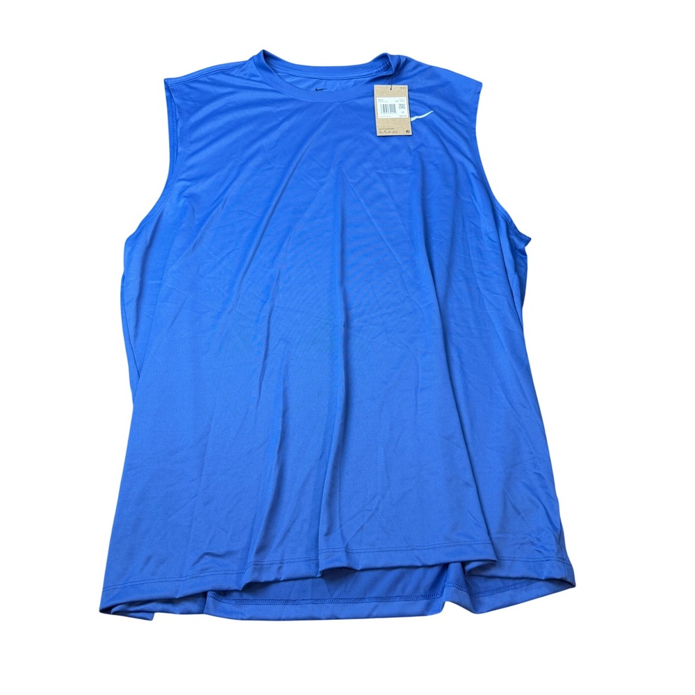MSRP $30 Nike Dri-Fit Legend DX0991-411 Mens 3XL Tall Comet Blue Tank Top